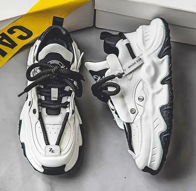 MODESTINE Chunky & Fashionable Sneaker | Running Shoes with Rubber Outsole Sneakers for Men's and Boy's